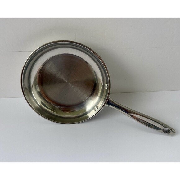 Wolfgang Puck 8" Omelet Skillet Frying Pan Stainless Steel Bistro Elite Collect - Picture 1 of 16